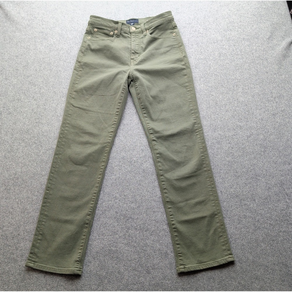 Lucky Brand Army‎ Green Womens Jeans Size 6/28R Straight Leg